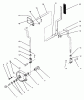 Toro 74140 (724-Z) - 724-Z Tractor, 1994 (49000001-49999999) Ersatzteile PARKING BRAKE