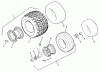 Toro 74140 (724-Z) - 724-Z Tractor, 1994 (49000001-49999999) Ersatzteile WHEELS AND TIRES