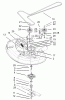 Toro 74301 (14-38Z) - 14-38Z TimeCutter Z Riding Mower, 2003 (230000001-230999999) Ersatzteile 38IN DECK SPINDLE AND BELT DRIVE ASSEMBLY