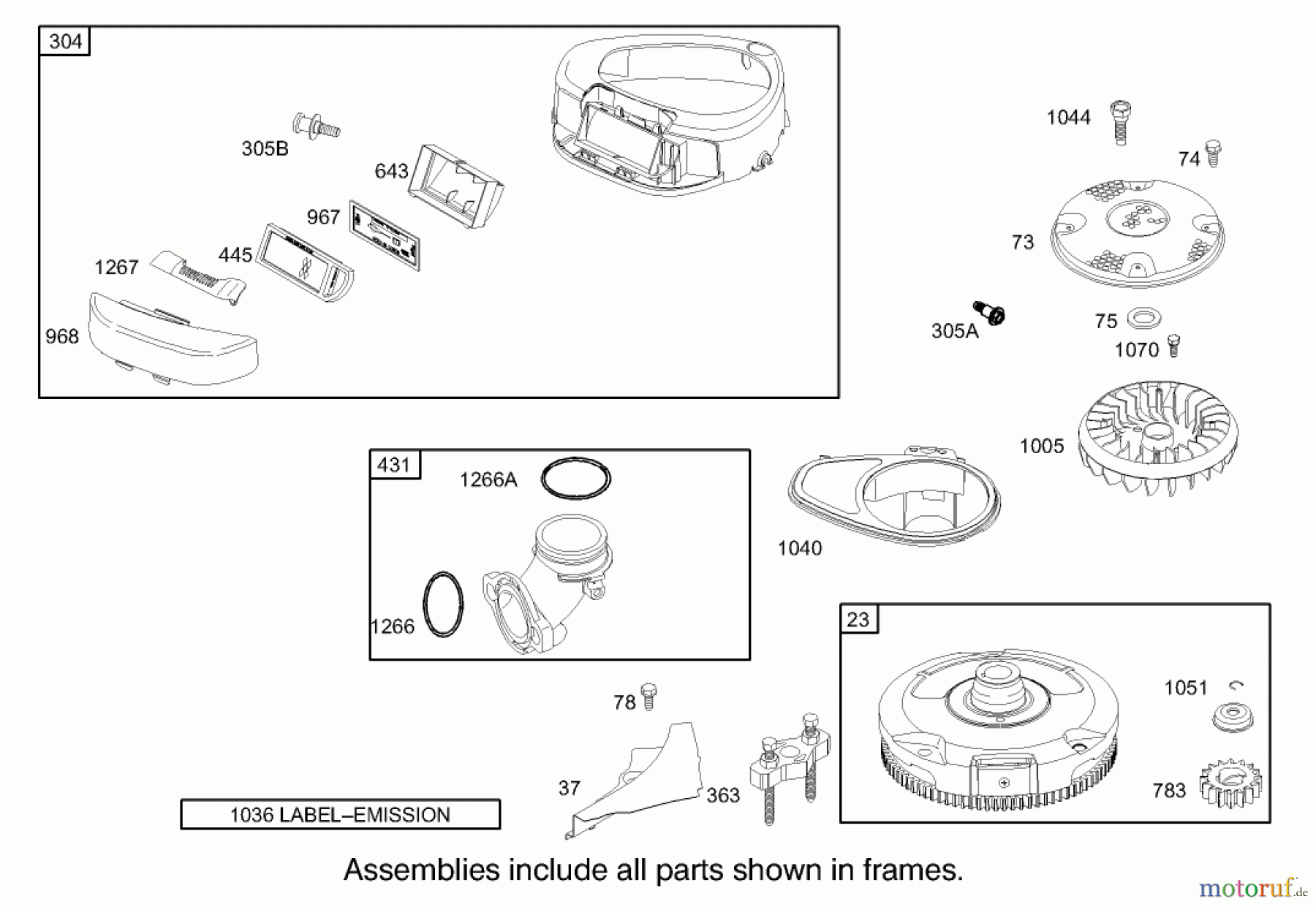 Toro Neu Mowers, Zero-Turn 74301 (14-38Z) - Toro 14-38Z TimeCutter Z Riding Mower, 2003 (230000001-230999999) BLOWER HOUSING ASSEMBLY BRIGGS AND STRATTON 280H07-0166-E1