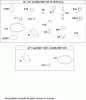 Toro 74301 (Z380) - TimeCutter Z380 Riding Mower, 2005 (250000001-250999999) Ersatzteile CARBURETOR OVERHAUL KIT ASSEMBLY BRIGGS AND STRATTON 280H07-0166-E1
