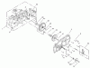 Toro 74325 (16-42Z) - 16-42Z TimeCutter Z Riding Mower, 2003 (230000001-230999999) Ersatzteile HOUSING ASSEMBLY LH HYDROSTAT NO. 105-3492