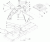 Toro 74327 (Z420) - TimeCutter Z420 Riding Mower, 2006 (260020000-260999999) Ersatzteile STYLING ASSEMBLY