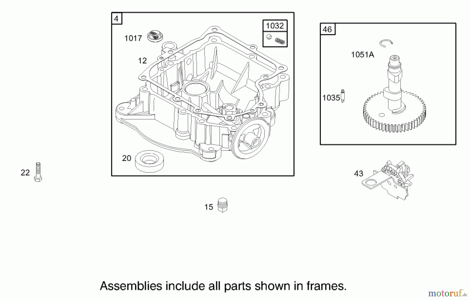 Toro Neu Mowers, Zero-Turn 74330 (16-42Z) - Toro 16-42Z TimeCutter Z Riding Mower, 2003 (230000001-230999999) CRANKCASE ASSEMBLY ENGINE BRIGGS AND STRATTON 286H77-0165-E1