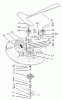 Toro 74350 (17-42Z) - 17-42Z TimeCutter Z Riding Mower, 2003 (230000001-230999999) Ersatzteile 42IN DECK SPINDLE AND BELT DRIVE ASSEMBLY