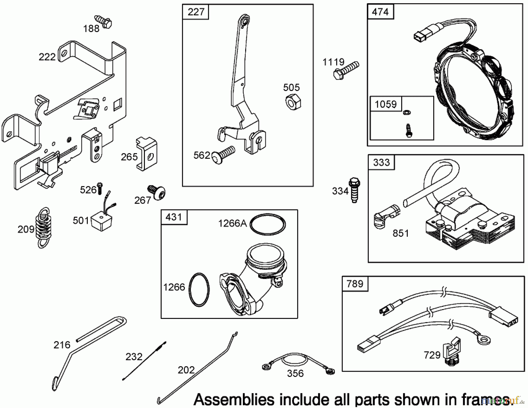 Toro Neu Mowers, Zero-Turn 74352 (Z480) - Toro TimeCutter Z480 Riding Mower, 2005 (250000001-250999999) GOVERNOR ASSEMBLY BRIGGS AND STRATTON 31K777-0190-E1