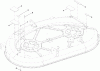 Toro 74363 (Z4200) - TimeCutter Z4220 Riding Mower, 2009 (290000505-290999999) Ersatzteile 42 INCH DECK ASSEMBLY NO. 117-1290