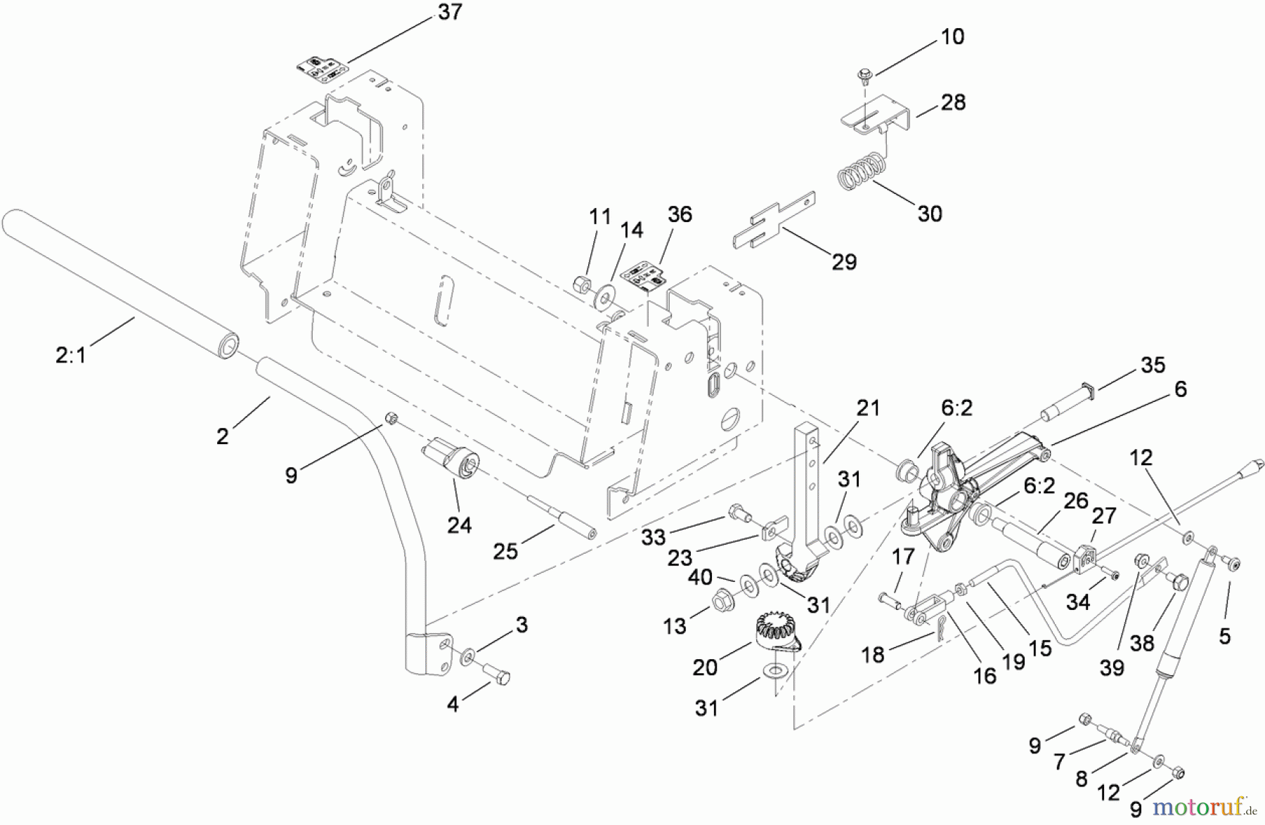 Toro Neu Mowers, Zero-Turn 74363 (Z4200) - Toro TimeCutter Z4220 Riding Mower, 2009 (290000505-290999999) CONTROL ASSEMBLY