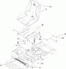 Toro 74370 (Z5000) - TimeCutter Z5000 Riding Mower, 2009 (290000001-290999999) Ersatzteile SEAT ASSEMBLY