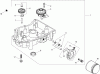 Toro 74372 (Z5020) - TimeCutter Z5020 Riding Mower, 2007 (270000001-270999999) Ersatzteile OIL PAN AND LUBRICATION ASSEMBLY KOHLER SV720-0029