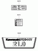 Toro 74374 (Z5040) - TimeCutter Z5040 Riding Mower, 2008 (280000001-280999999) Ersatzteile LABEL ASSEMBLY KAWASAKI FH641V-AS31