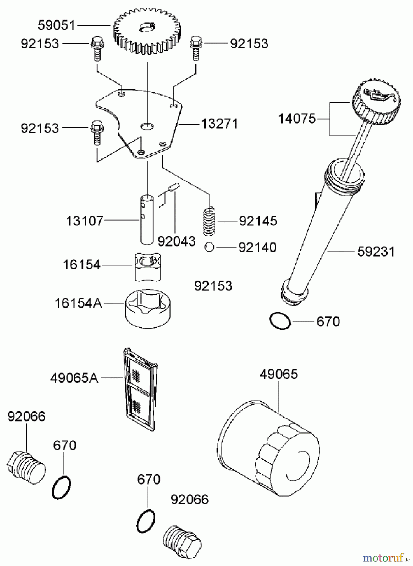  Toro Neu Mowers, Zero-Turn 74374 (Z5040) - Toro TimeCutter Z5040 Riding Mower, 2008 (280000001-280999999) LUBRICATION EQUIPMENT ASSEMBLY KAWASAKI FH641V-AS31