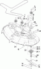Toro 74375 (Z5060) - TimeCutter Z5060 Riding Mower, 2008 (280000001-280999999) Ersatzteile 50 INCH DECK SPINDLE AND BELT DRIVE ASSEMBLY