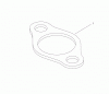 Toro 74375 (Z5060) - TimeCutter Z5060 Riding Mower, 2008 (280000001-280999999) Ersatzteile EXHAUST ASSEMBLY KOHLER SV730-0025