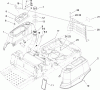 Toro 74375 (Z5060) - TimeCutter Z5060 Riding Mower, 2008 (280000001-280999999) Ersatzteile STYLING AND FUEL SYSTEM ASSEMBLY