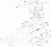 Toro 74375 (Z5060) - TimeCutter Z5060 Riding Mower, 2009 (290000200-290999999) Ersatzteile ENGINE AND CLUTCH ASSEMBLY