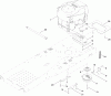 Toro 74375 (Z5060) - TimeCutter Z5060 Riding Mower, 2010 (310000001-310999999) Ersatzteile ENGINE AND CLUTCH ASSEMBLY