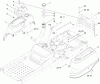 Toro 74375 (Z5060) - TimeCutter Z5060 Riding Mower, 2010 (310000001-310999999) Ersatzteile FUEL DELIVERY AND BODY STYLING ASSEMBLY