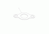 Toro 74380 (Z4200) - TimeCutter Z4200 Riding Mower, 2007 (270000001-270999999) Ersatzteile EXHAUST ASSEMBLY KOHLER SV590-0023