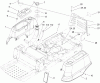 Toro 74380 (Z4200) - TimeCutter Z4200 Riding Mower, 2007 (270000001-270999999) Ersatzteile STYLING AND FUEL SYSTEM ASSEMBLY