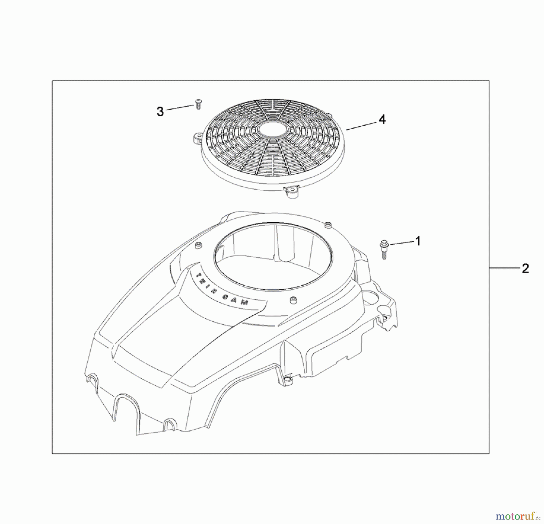 Toro Neu Mowers, Zero-Turn 74380 (Z4200) - Toro TimeCutter Z4200 Riding Mower, 2009 (290000326-290999999) BLOWER HOUSING ASSEMBLY KOHLER SV590-0213