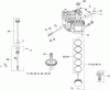 Toro 74381 (Z4202) - TimeCutter Z4202 Riding Mower, 2009 (290000211-290999999) Ersatzteile CRANKCASE ASSEMBLY KOHLER SV710-0031