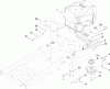 Toro 74381 (Z4202) - TimeCutter Z4202 Riding Mower, 2009 (290000211-290999999) Ersatzteile ENGINE, CLUTCH AND EXHAUST ASSEMBLY