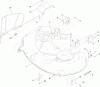 Toro 74386 (ZS 4200) - TimeCutter ZS 4200 Riding Mower, 2011 (311000001-311999999) Ersatzteile 42 INCH DECK ASSEMBLY