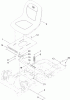 Toro 74386 (ZS 4200) - TimeCutter ZS 4200 Riding Mower, 2011 (311000001-311999999) Ersatzteile SEAT ASSEMBLY