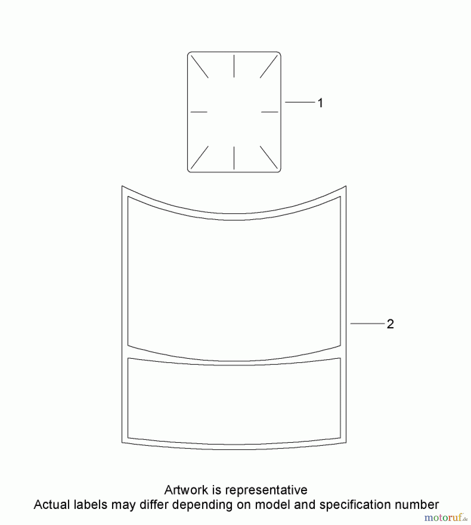 Toro Neu Mowers, Zero-Turn 74391 (Z5000) - Toro TimeCutter Z5000 Riding Mower, 2008 (280000001-280999999) DECAL ASSEMBLY KOHLER SV610S-0022