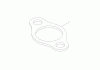 Toro 74399 (Z5020) - TimeCutter Z5020 Riding Mower, 2008 (280000001-280999999) Ersatzteile EXHAUST ASSEMBLY KOHLER SV720-0032
