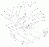 Toro 74401 (Z17-44) - Z17-44 TimeCutter Z Riding Mower, 2002 (220000001-220999999) Ersatzteile HEIGHT-OF-CUT ASSEMBLY