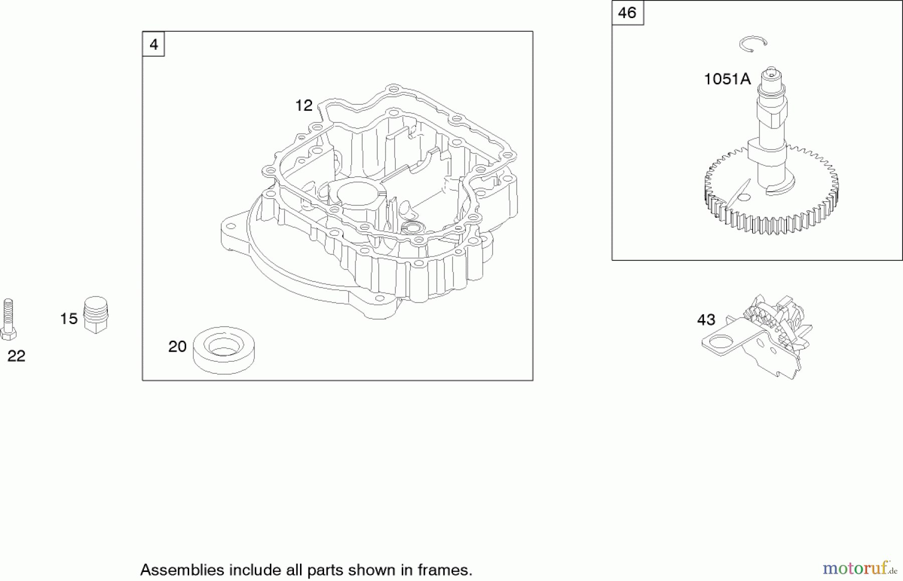 Toro Neu Mowers, Zero-Turn 74402 (Z380) - Toro TimeCutter Z380 Riding Mower, 2005 (250000001-250999999) CRANKCASE ASSEMBLY BRIGGS AND STRATTON 280H07-0166-E1