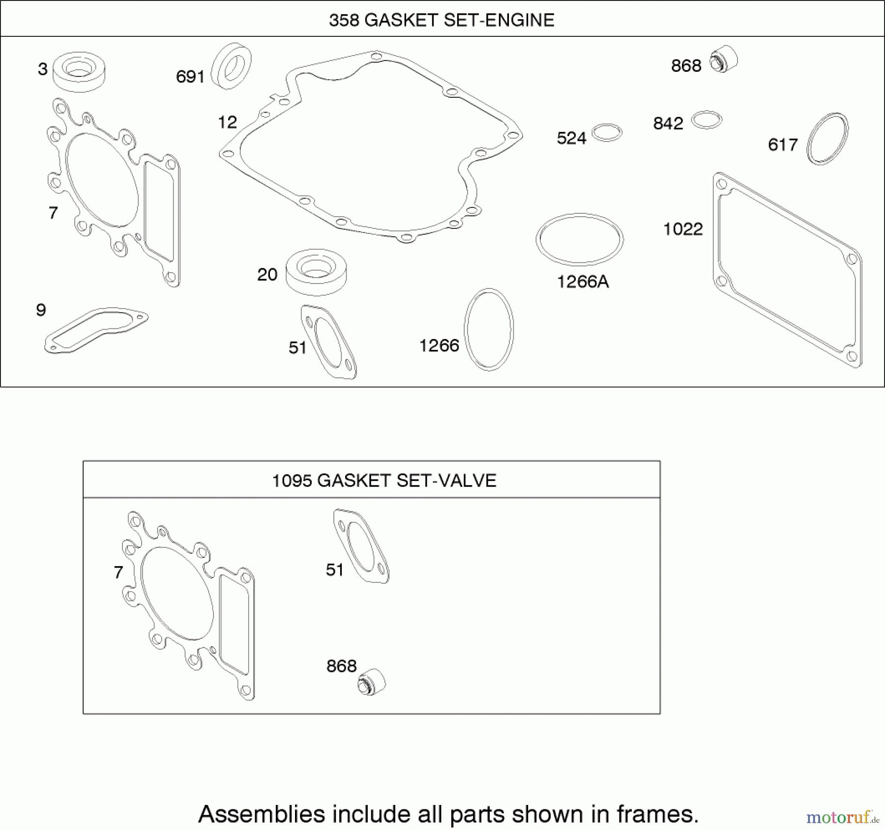Toro Neu Mowers, Zero-Turn 74402 (Z380) - Toro TimeCutter Z380 Riding Mower, 2005 (250000001-250999999) GASKET ASSEMBLY BRIGGS AND STRATTON 280H07-0166-E1