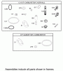 Toro 74403 (16-42Z) - 16-42Z TimeCutter Z Riding Mower, 2003 (230000001-230999999) Ersatzteile CARBURETOR OVERHAUL KIT ASSEMBLY BRIGGS AND STRATTON 286H77-0165-E1
