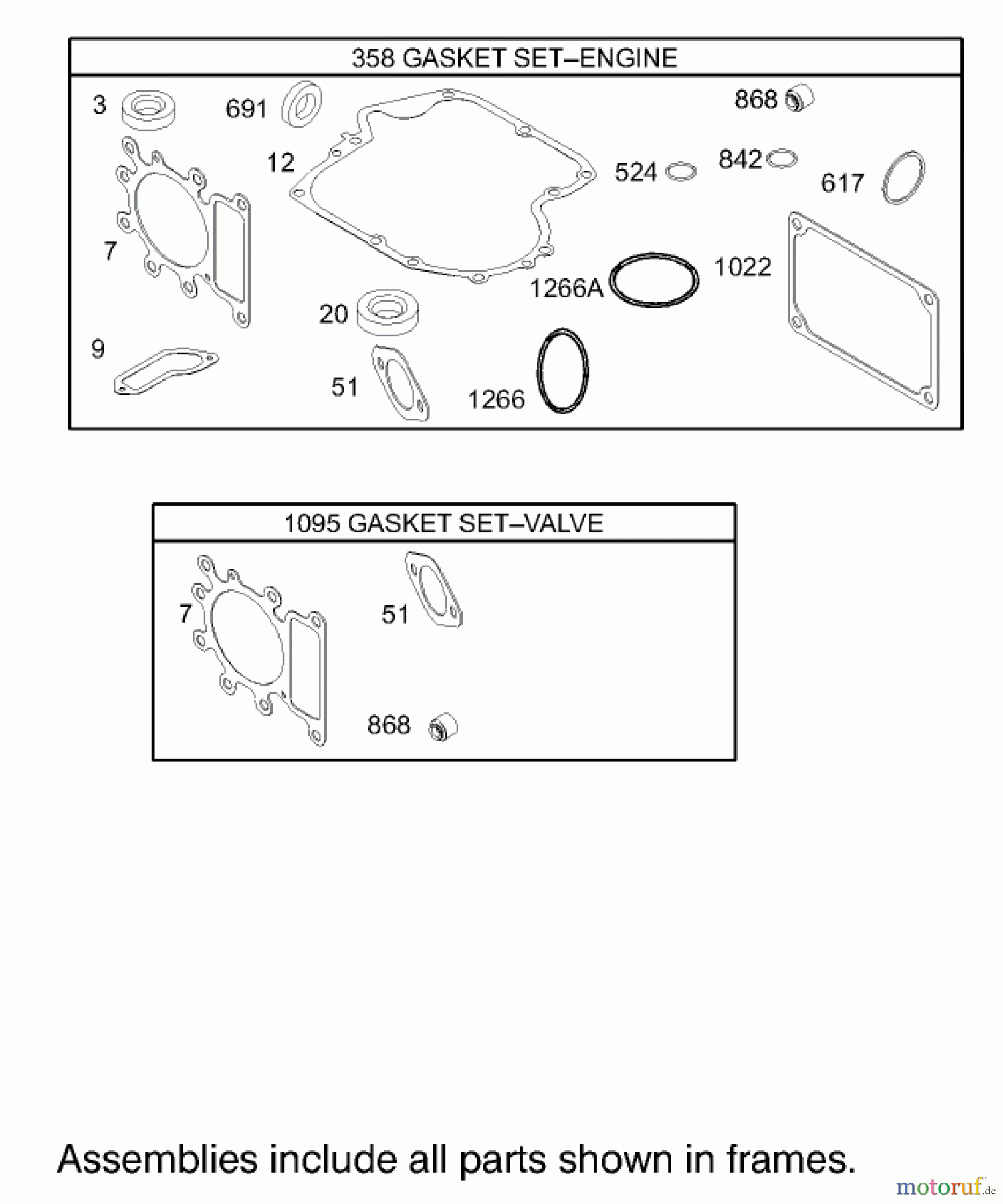Toro Neu Mowers, Zero-Turn 74403 (16-42Z) - Toro 16-42Z TimeCutter Z Riding Mower, 2003 (230000001-230999999) GASKET ASSEMBLY BRIGGS AND STRATTON 286H77-0165-E1
