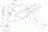 Toro 74403 (Z420) - TimeCutter Z420 Riding Mower, 2005 (250000001-250999999) Ersatzteile FRAME ASSEMBLY