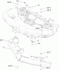 Toro 74406 (ZX440) - TimeCutter ZX440 Riding Mower, 2005 (250000001-250999999) Ersatzteile 44IN DECK BAFFLE ASSEMBLY