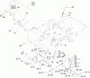 Toro 74406 (ZX440) - TimeCutter ZX440 Riding Mower, 2005 (250000001-250999999) Ersatzteile MOTION CONTROL SYSTEM ASSEMBLY