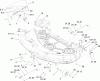 Toro 74406 (ZX440) - TimeCutter ZX440 Riding Mower, 2006 (260000241-260999999) Ersatzteile 44IN DECK ASSEMBLY