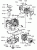 Toro 74406 (ZX440) - TimeCutter ZX440 Riding Mower, 2008 (280000001-280999999) Ersatzteile CYLINDER AND CRANKCASE ASSEMBLY KAWASAKI FH541V-BS50-R