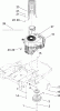 Toro 74406 (ZX440) - TimeCutter ZX440 Riding Mower, 2008 (280000001-280999999) Ersatzteile ENGINE AND CLUTCH ASSEMBLY