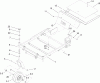 Toro 74406 (ZX440) - TimeCutter ZX440 Riding Mower, 2008 (280000001-280999999) Ersatzteile FRONT FRAME ASSEMBLY