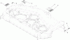 Toro 74407 (ZX525) - TimeCutter ZX525 Riding Mower, 2007 (270000001-270999999) Ersatzteile 52 INCH DECK DECAL ASSEMBLY NO. 112-9832