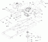 Toro 74432 (ZD380) - TimeCutter ZD380 Riding Mower, 2006 (260000001-260999999) Ersatzteile ENGINE ASSEMBLY