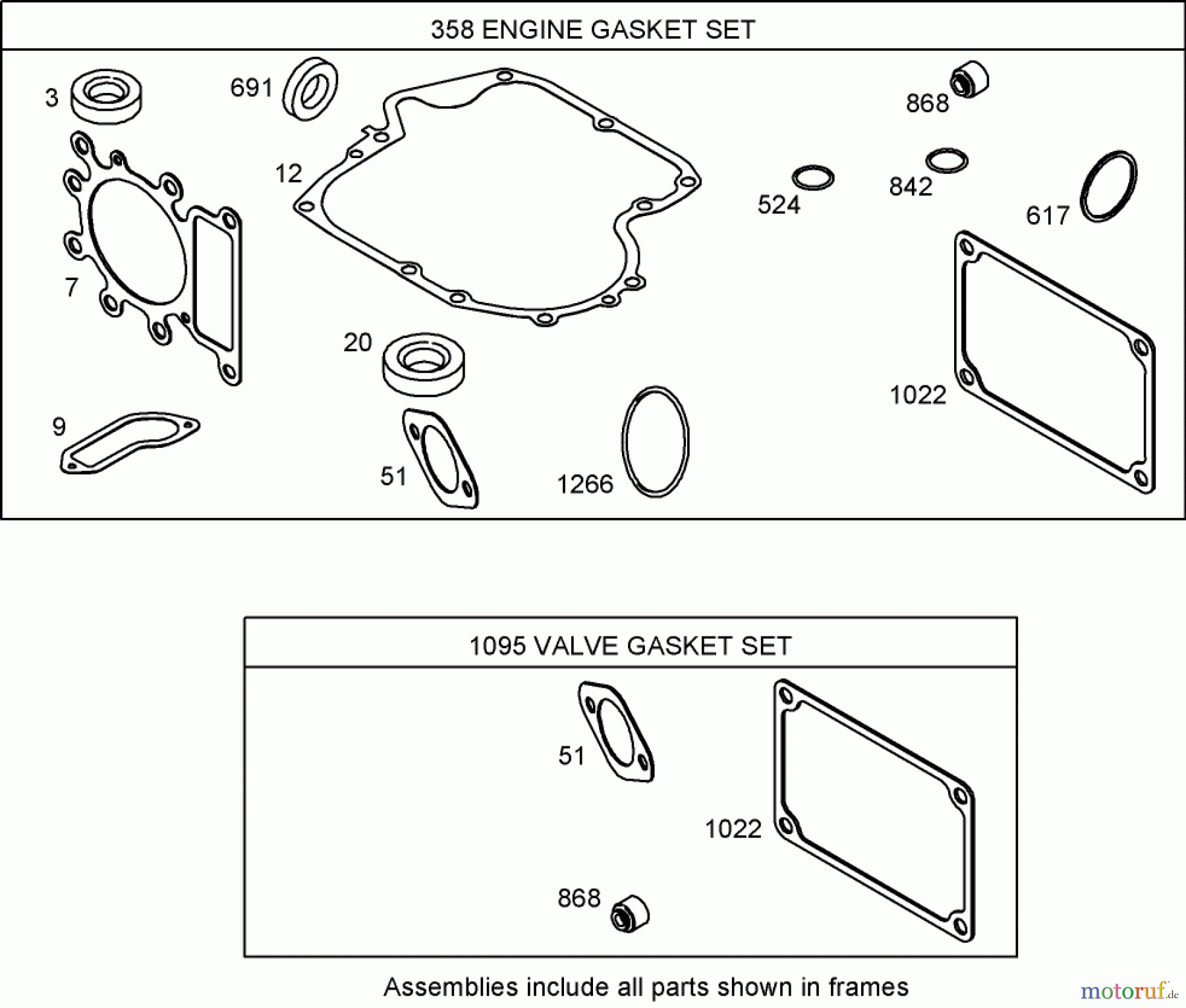 Toro Neu Mowers, Zero-Turn 74432 (ZD380) - Toro TimeCutter ZD380 Riding Mower, 2006 (260000001-260999999) GASKET KIT BRIGGS AND STRATTON 31A707-0116-E1