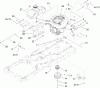 Toro 74433 (ZD420) - TimeCutter ZD420 Riding Mower, 2006 (260000001-260999999) Ersatzteile ENGINE ASSEMBLY