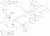 Toro 74433 (ZD420) - TimeCutter ZD420 Riding Mower, 2006 (260000001-260999999) Ersatzteile FRAME ASSEMBLY
