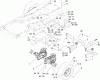 Toro 74433 (ZD420) - TimeCutter ZD420 Riding Mower, 2006 (260000001-260999999) Ersatzteile HYDRO AND BELT DRIVE ASSEMBLY