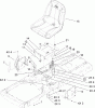 Toro 74433 (ZD420) - TimeCutter ZD420 Riding Mower, 2006 (260000001-260999999) Ersatzteile SEAT ASSEMBLY